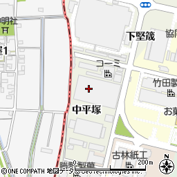 両備ホールディングス株式会社　中京支店中部物流センター周辺の地図