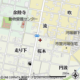 愛知県一宮市浅井町東浅井桜木4周辺の地図