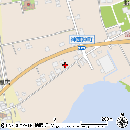 島根県出雲市神西沖町2344周辺の地図