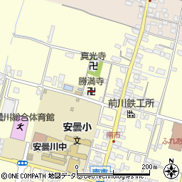 勝満寺周辺の地図