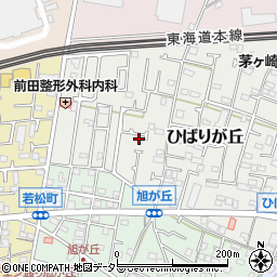 神奈川県茅ヶ崎市ひばりが丘1-32-51周辺の地図