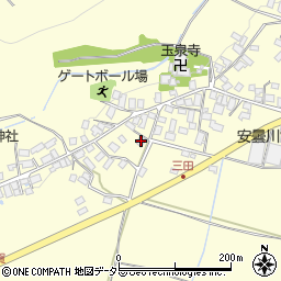 滋賀県高島市安曇川町田中3417周辺の地図