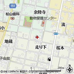 愛知県一宮市浅井町東浅井走り下18周辺の地図