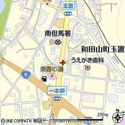 和田山営業所周辺の地図
