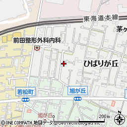 神奈川県茅ヶ崎市ひばりが丘1-32-58周辺の地図