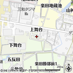 愛知県犬山市下舞台72周辺の地図