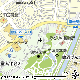 神奈川県藤沢市辻堂太平台2丁目12周辺の地図