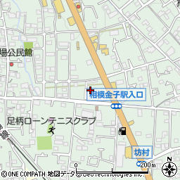 佐川急便足柄店周辺の地図
