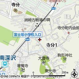 シャトレーゼ鎌倉周辺の地図