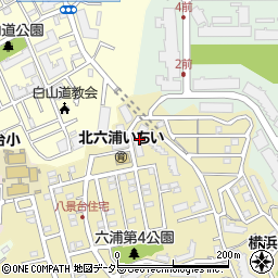 アルファシティ金沢八景Ａ館周辺の地図