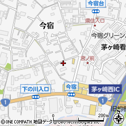 神奈川県茅ヶ崎市今宿544-2周辺の地図