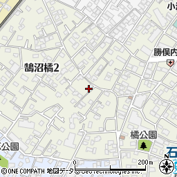 神奈川県藤沢市鵠沼橘周辺の地図
