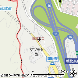 神奈川県横浜市金沢区朝比奈町148周辺の地図