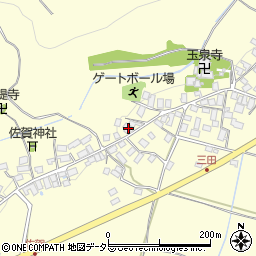 滋賀県高島市安曇川町田中3408周辺の地図