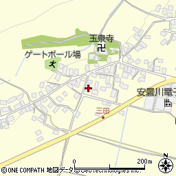 滋賀県高島市安曇川町田中3128周辺の地図