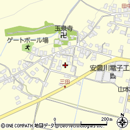 滋賀県高島市安曇川町田中3114周辺の地図