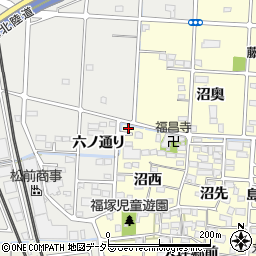 愛知県一宮市木曽川町門間沼奥38周辺の地図