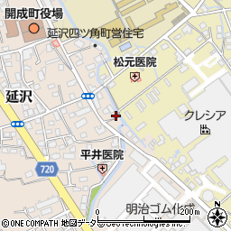 神奈川県足柄上郡開成町延沢75-2周辺の地図