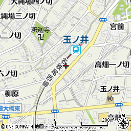 木曽川玉井郵便局 ＡＴＭ周辺の地図