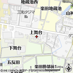 愛知県犬山市下舞台72-15周辺の地図