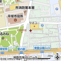宮松町公園周辺の地図