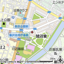 損害保険ジャパン株式会社　神奈川支店藤沢支社周辺の地図