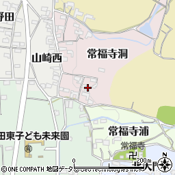 愛知県犬山市常福寺洞59周辺の地図