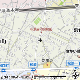 コンフォートビラ茅ヶ崎周辺の地図