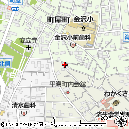 神奈川県横浜市金沢区平潟町2-31周辺の地図