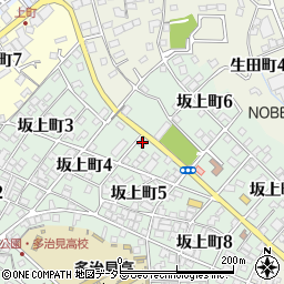 東濃信用金庫坂上支店周辺の地図