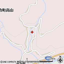 鳥取県鳥取市佐治町高山40周辺の地図