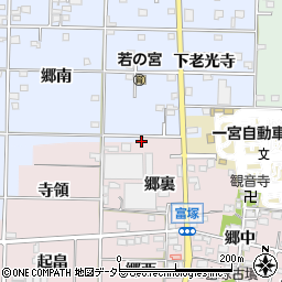 愛知県一宮市富塚郷裏3周辺の地図