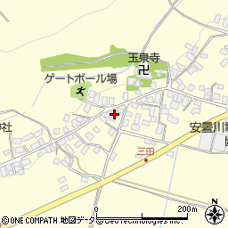 滋賀県高島市安曇川町田中3421周辺の地図