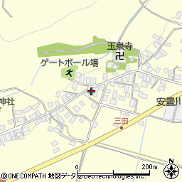 滋賀県高島市安曇川町田中3422周辺の地図