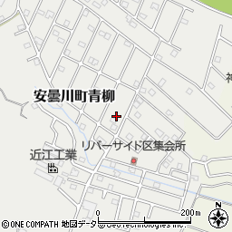 滋賀県高島市安曇川町青柳2032-8周辺の地図