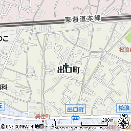 〒253-0028 神奈川県茅ヶ崎市出口町の地図