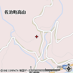鳥取県鳥取市佐治町高山70周辺の地図
