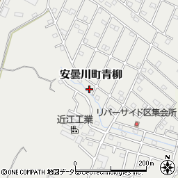 滋賀県高島市安曇川町青柳2032-53周辺の地図