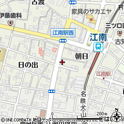 愛知銀行江南支店周辺の地図