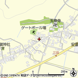 滋賀県高島市安曇川町田中3425周辺の地図