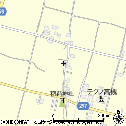 滋賀県高島市安曇川町田中1410周辺の地図