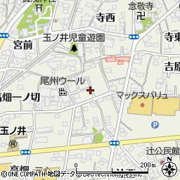 愛知県一宮市木曽川町玉ノ井稲荷浦106周辺の地図