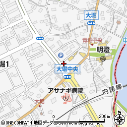 千葉県富津市大堀34周辺の地図