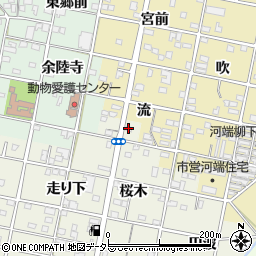 愛知県一宮市浅井町東浅井桜木2周辺の地図