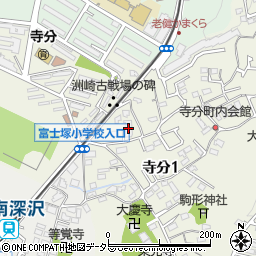 深沢幼稚園周辺の地図