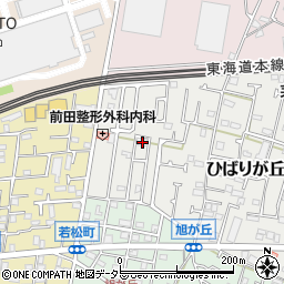 神奈川県茅ヶ崎市ひばりが丘1-28周辺の地図