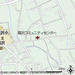 南足柄市立図書館　福沢図書室周辺の地図