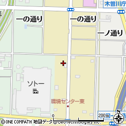 愛知県一宮市木曽川町内割田二の通り79周辺の地図