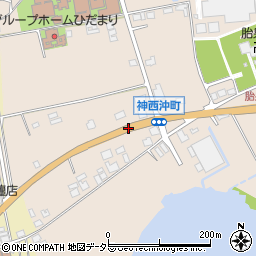 さざなみ学園前周辺の地図