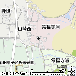 愛知県犬山市常福寺洞55周辺の地図
